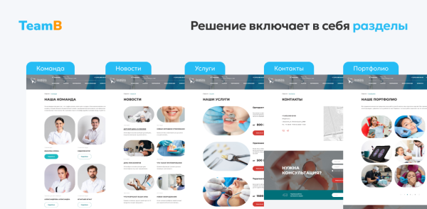 Team-B — Сайт Дентика