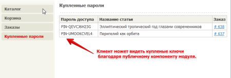 Продажа контента