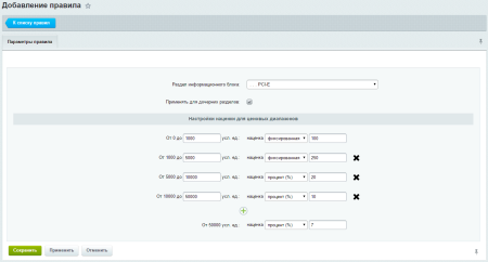 Красификатор цен и управление наценками