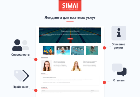 SIMAI-SF4: Сайт спортивной школы (версия для слабовидящих, приказ 1493, html-разметка, ЭЦП, адаптив)