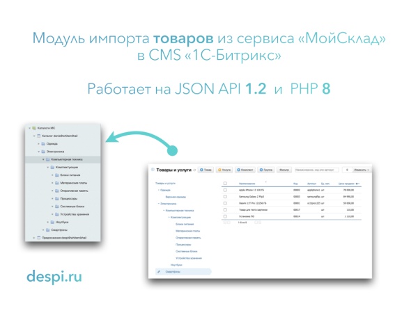 МойСклад: Синхронизация товаров по API