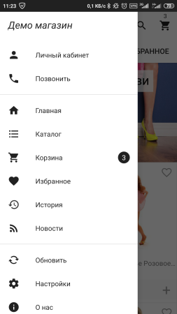 Mainapp. Интеграция с мобильным приложением для ios и android