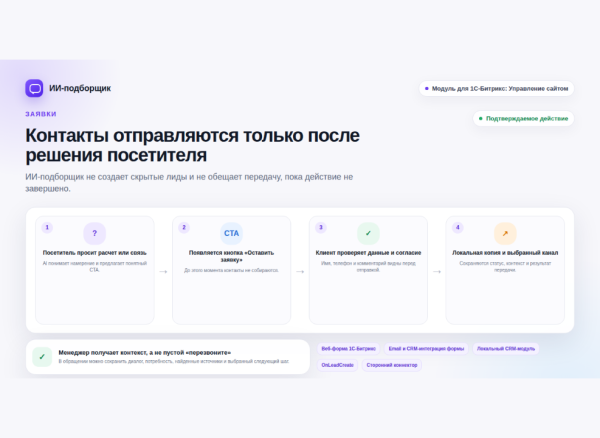 ИИ-подборщик: товары, услуги и заявки