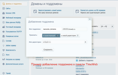 SEO: поддомены + управление метатегами и текстами