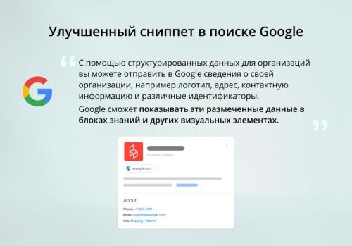 Модуль для создания микроразметки Schema.org/Organization на сайте на CMS 1С-Битрикс