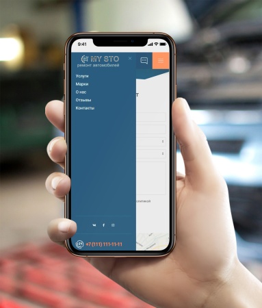 BF Autolanding - лендинг автосервиса