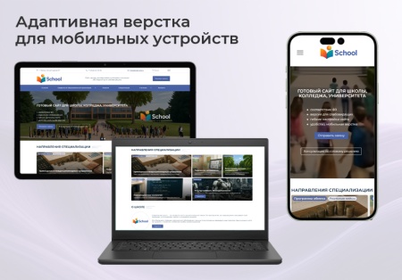 BS: Школа (ФЗ) - сайт школы, университета, колледжа, лицея, гимназии, интерната, института, ВУЗа