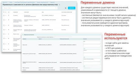 Ammina. Регионы (филиалы и представительства). Мультирегиональность на доменах и URL адресах