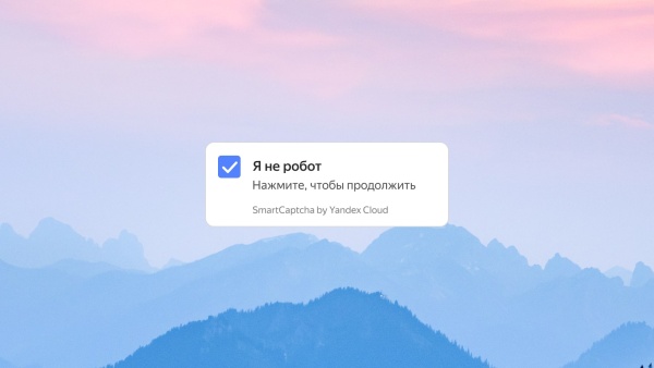 TANAiS.WEB: Yandex SmartCaptcha — замена стандартной капчи