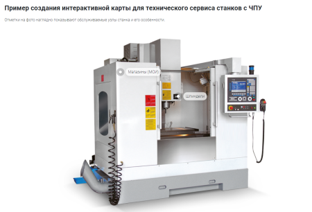 Интерактивные метки на фото + взрыв-схемы