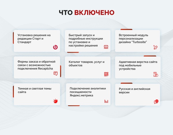 Универсальный корпоративный сайт "Турбосайт"