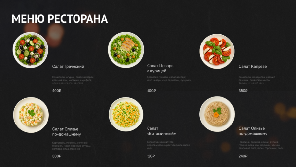 Сafeboard - Создание и моментальная актуализация цифровых меню-бордов для вашего кафе