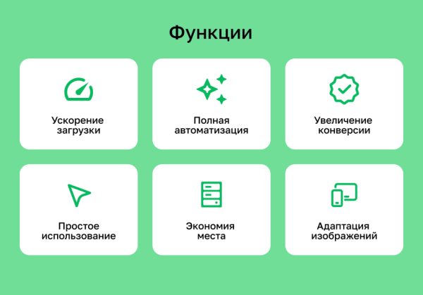 Конвертация WebP — ускорение сайтов