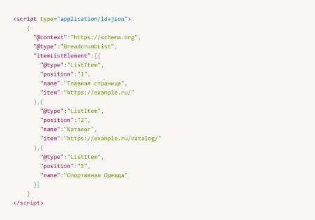 Модуль для создания микроразметки Schema.org/BreadcrumbList на сайте на CMS 1С-Битрикс
