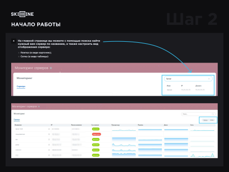 Скил Лайн: Мониторинг серверов