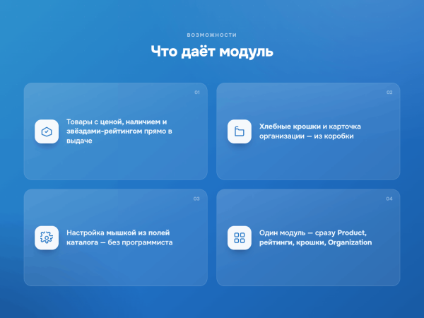 Программный модуль для 1С-Битрикс «Микроразметка Schema.org»