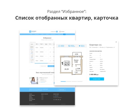 Адаптивный сайт застройщика