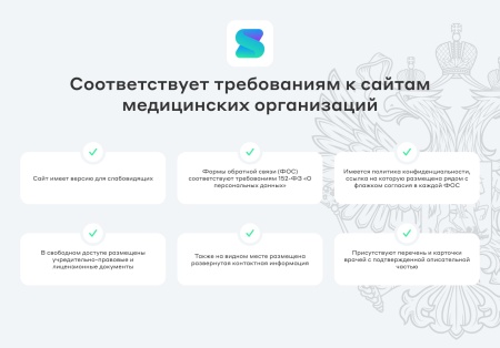 Сайт клиники, медицинского центра