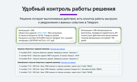 Интеграция с Wildberries (Вайлдберриз). Карточки товара, остатки, цены, сборочные задания, поставки