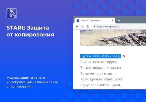 STARt: Защита от копирования текстов и изображений с сайта