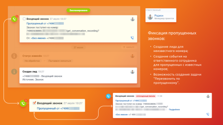 Программа для ЭВМ "Айтигрикс интеграция Asterisk с Битрикс24"
