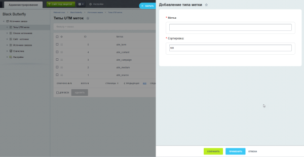 Источники заказов