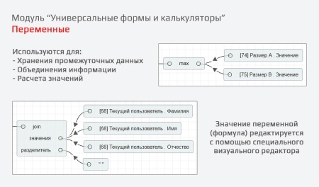 Универсальные формы и калькуляторы