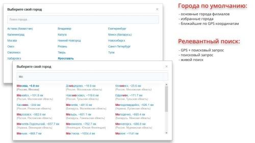 Ammina. Регионы (филиалы и представительства). Мультирегиональность на доменах и URL адресах