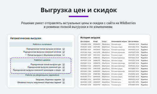 Интеграция с Wildberries (Вайлдберриз). Карточки товара, остатки, цены, сборочные задания, поставки